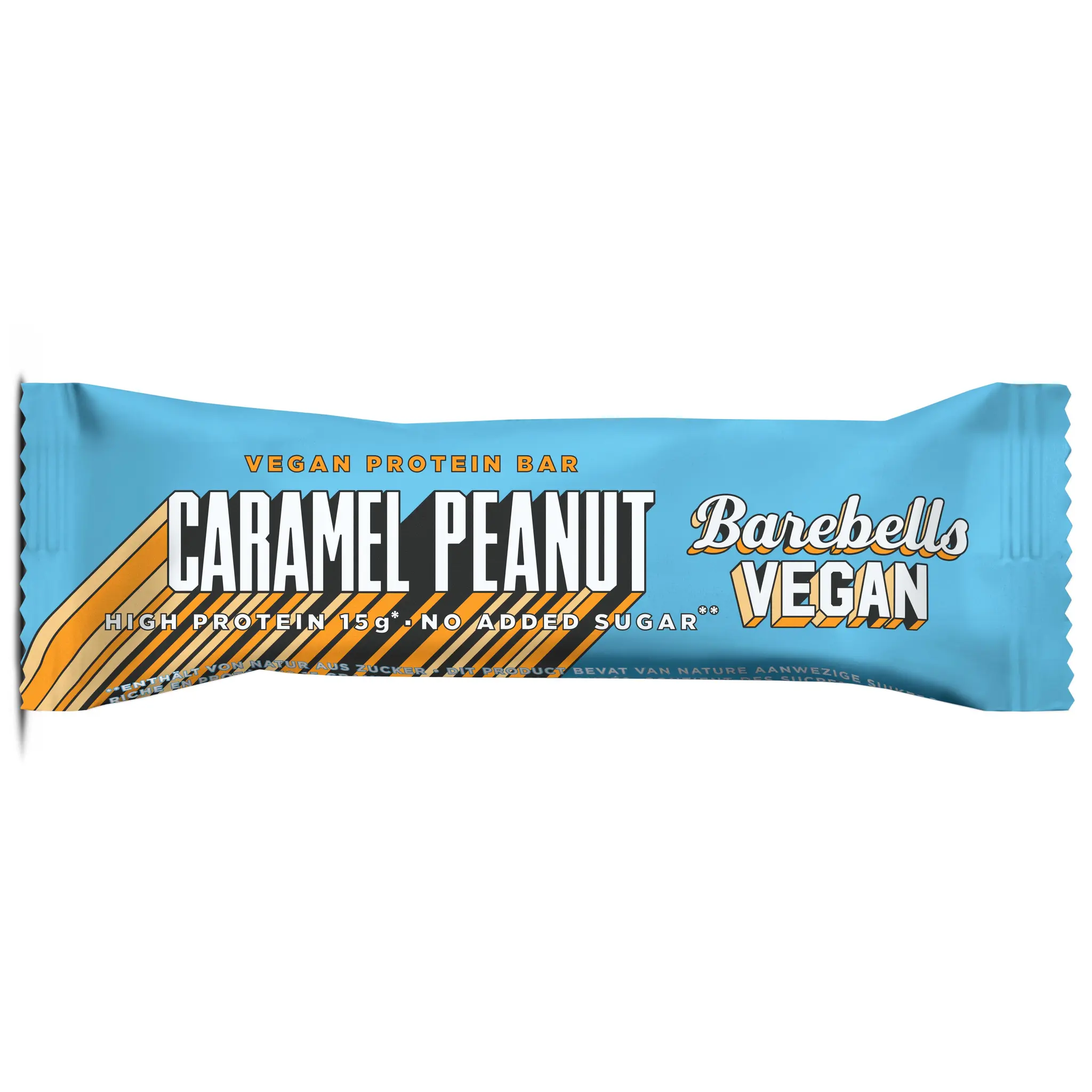 BAREBELLS Barres de céréales au caramel et cacahuètes