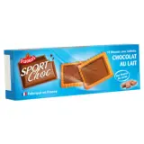 ST GEORGES Biscuits avec tablette chocolat au lait pur beurre de cacao