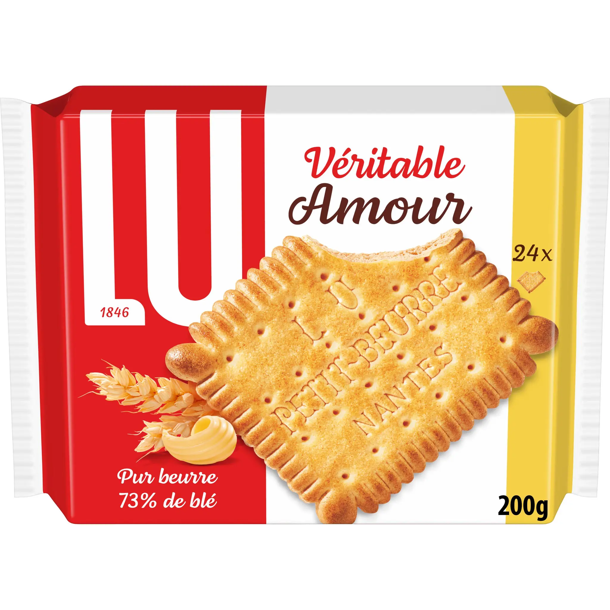 LU Véritable petit beurre, emballage refermable