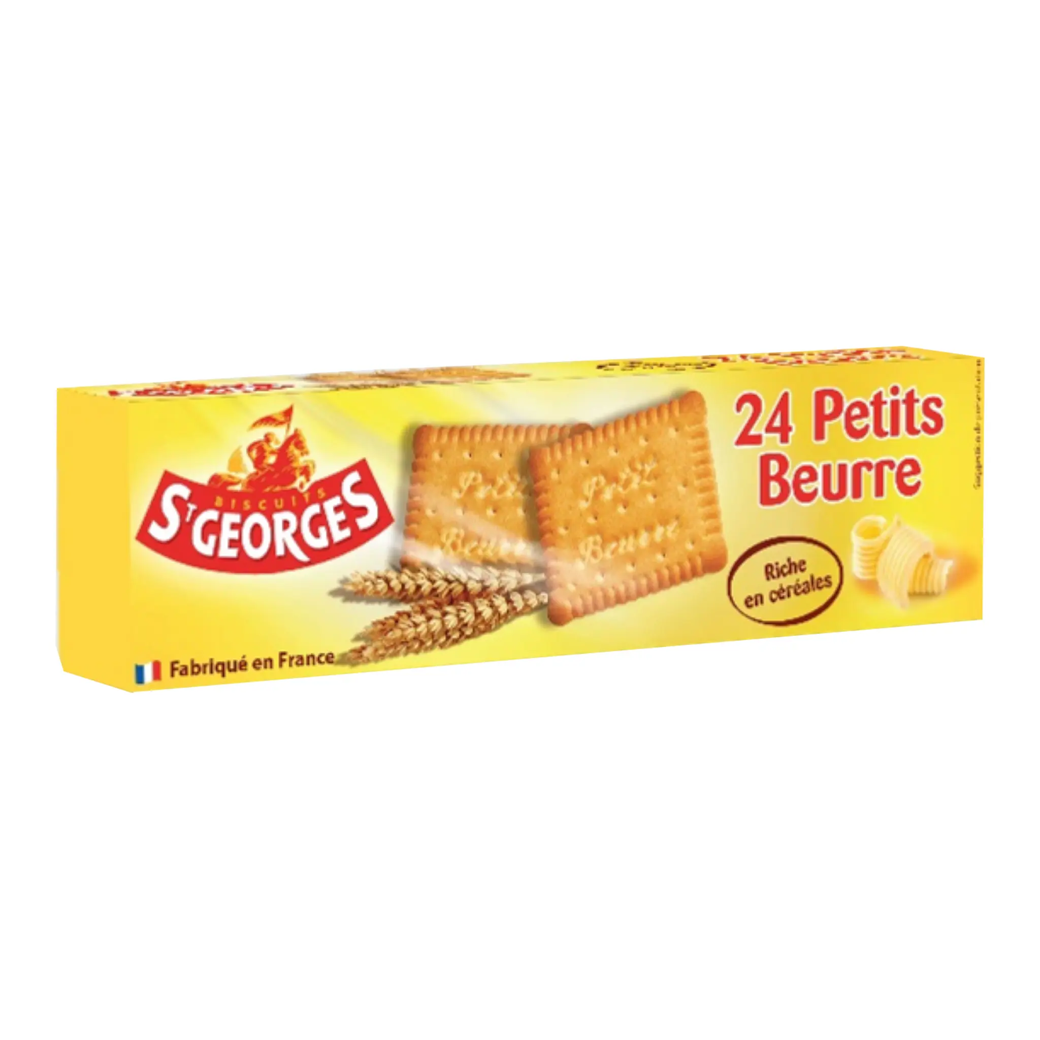 ST GEORGES Biscuits petits beurre aux céréales