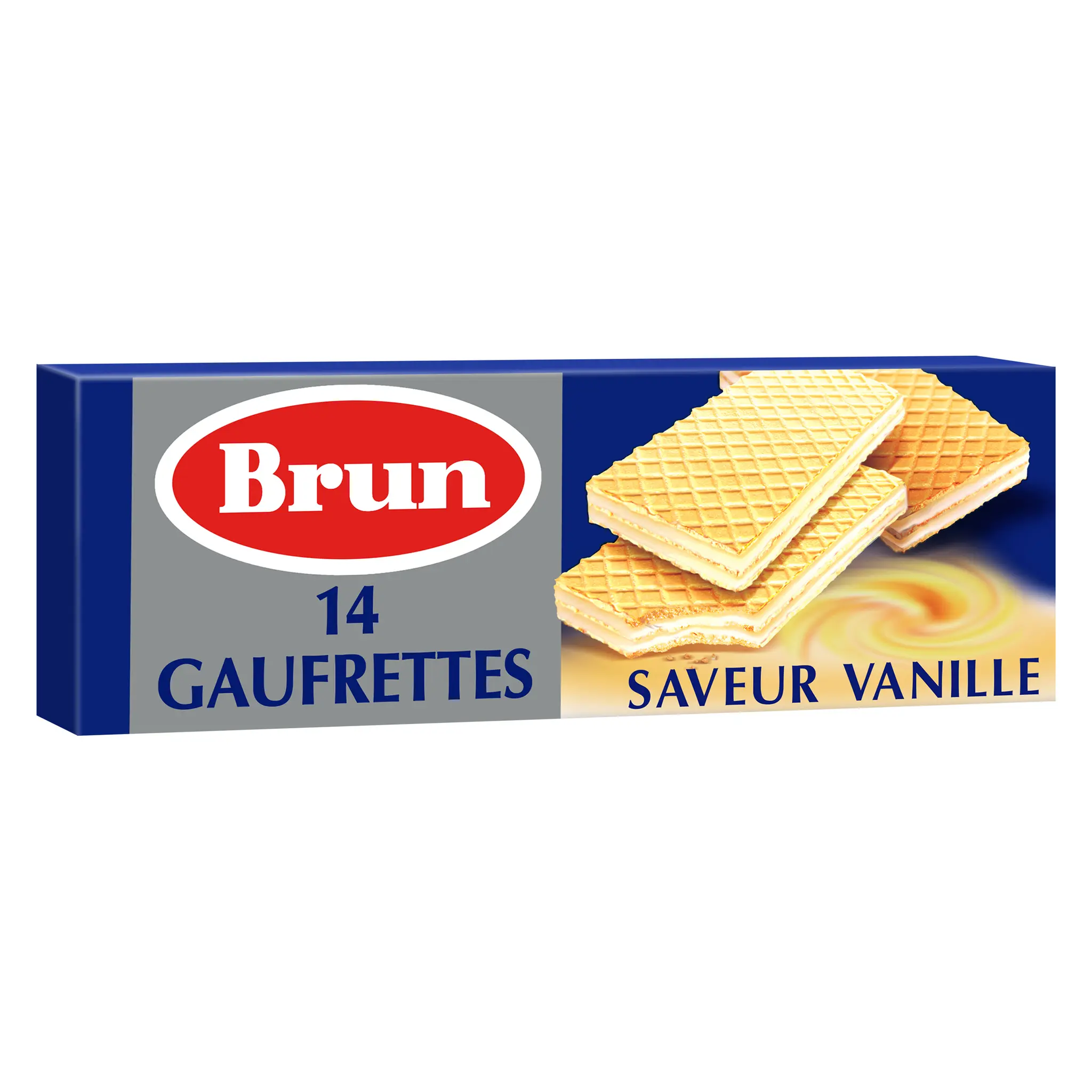BRUN Gaufrettes saveur vanille