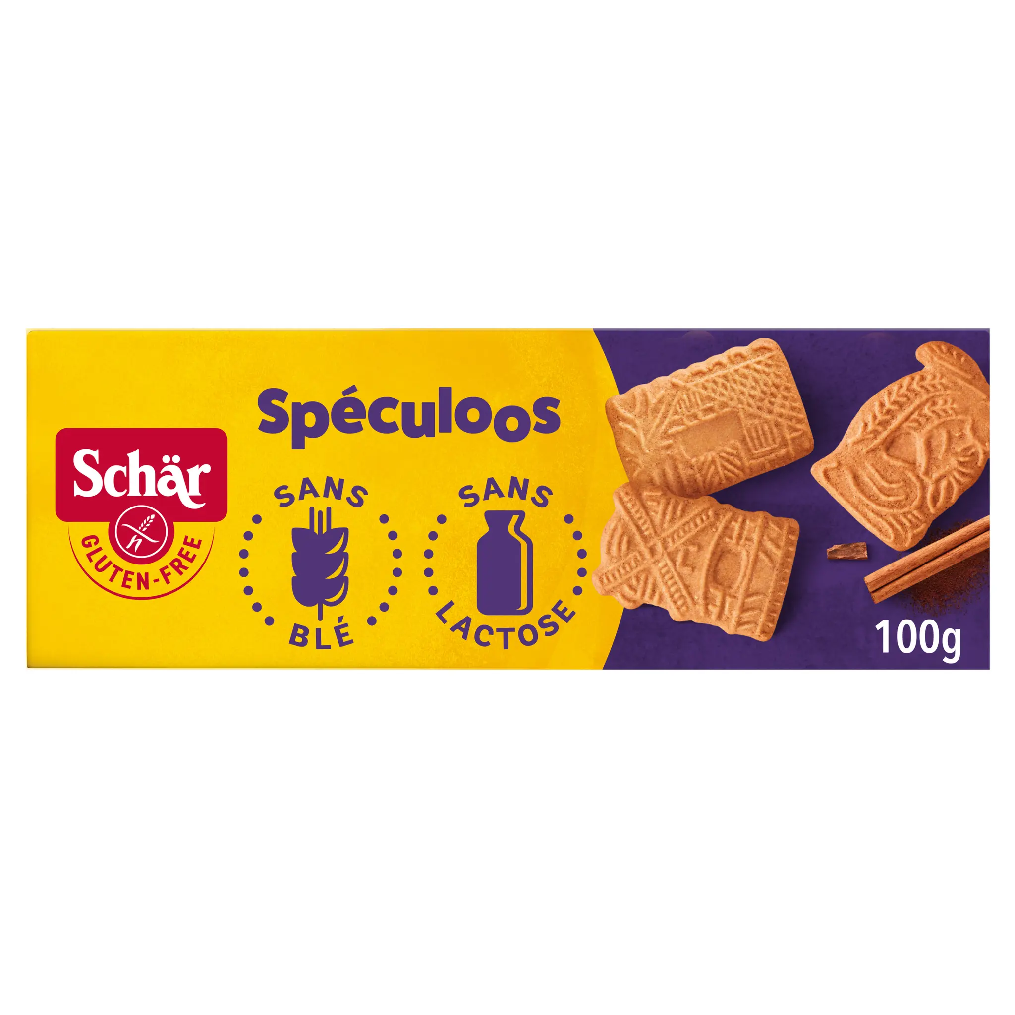 SCHAR Spéculoos sans gluten délicieusement croustillant
