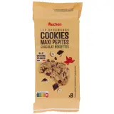 AUCHAN Maxi cookies au chocolat et noisettes