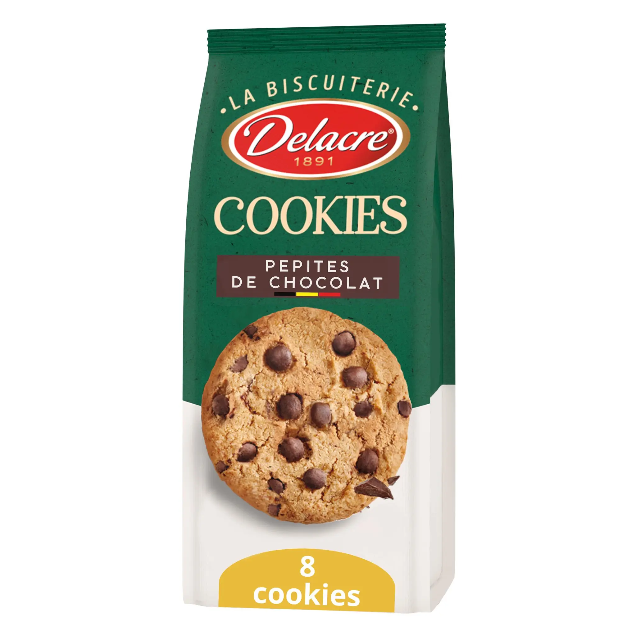 DELACRE Cookies aux pépites de chocolat