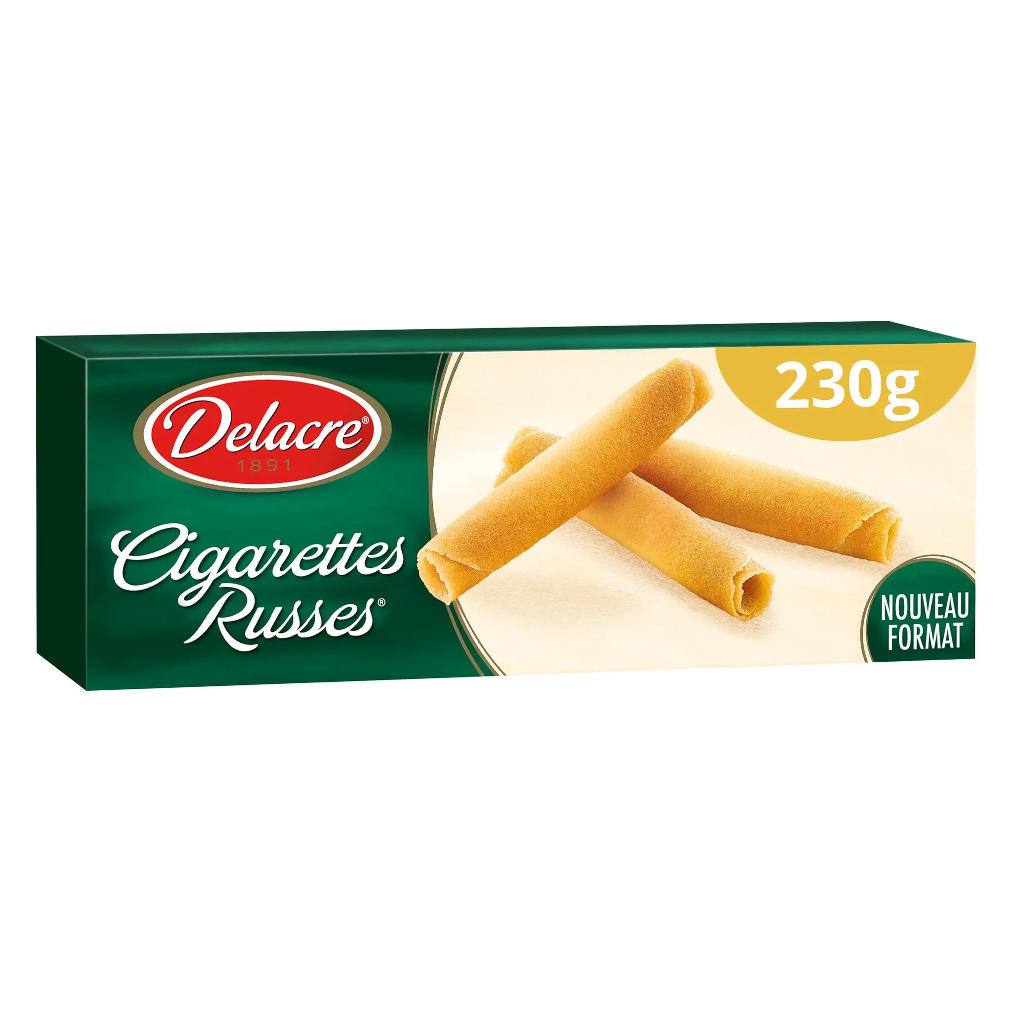 DELACRE Biscuits Cigarettes russes original sachet fraîcheur