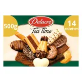DELACRE Tea Time tradition assortiment de biscuits fins