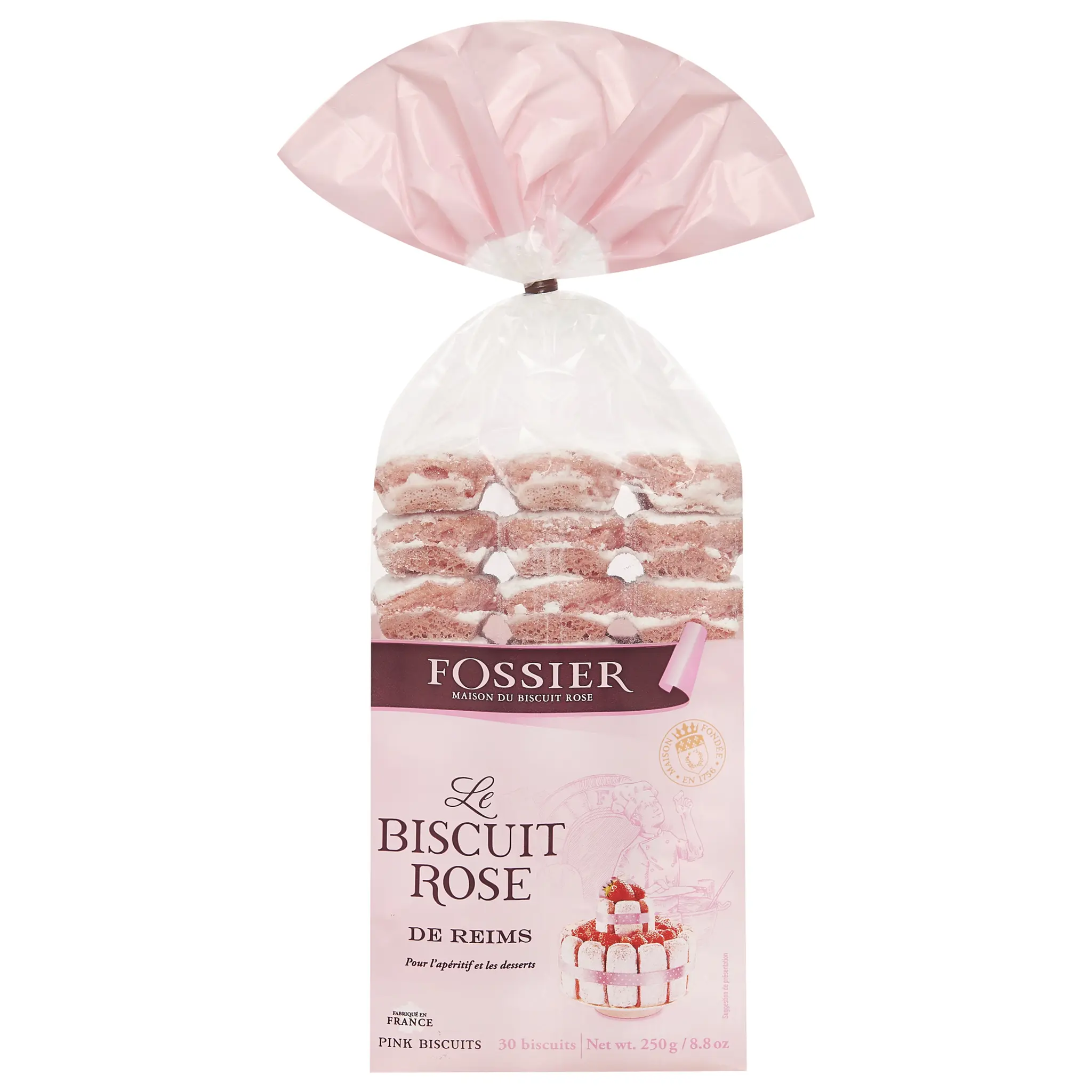 FOSSIER Biscuit rose de Reims
