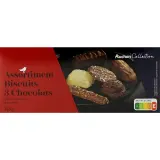 AUCHAN COLLECTION Assortiment de biscuits au chocolat