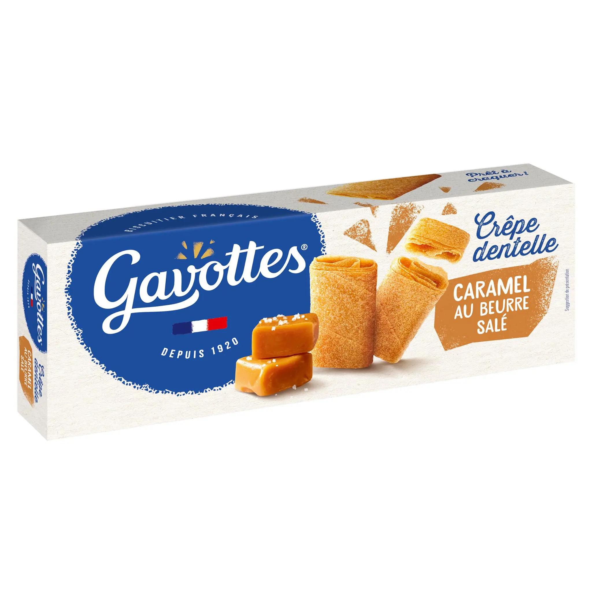 GAVOTTES Crêpes dentelles saveur caramel au beurre salé