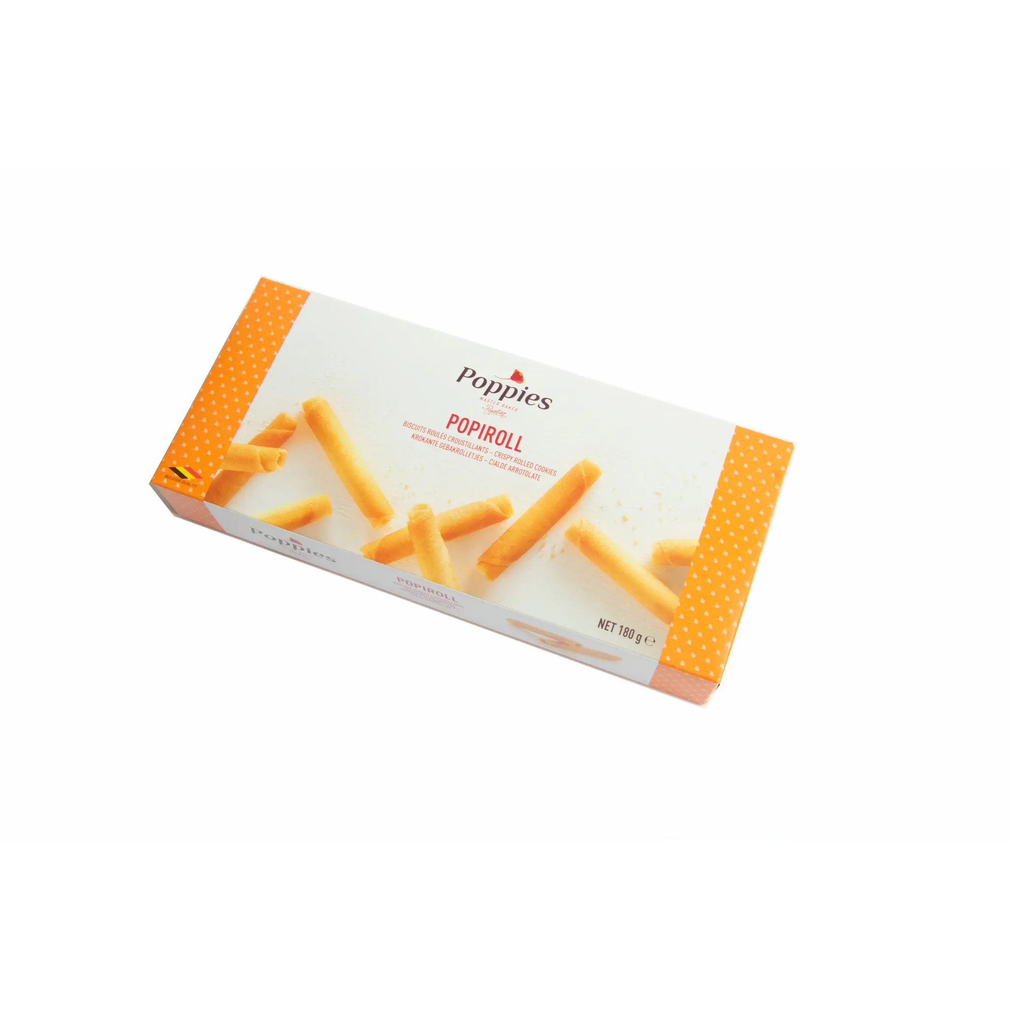 POPPIES Popiroll Biscuits roulés croustillants