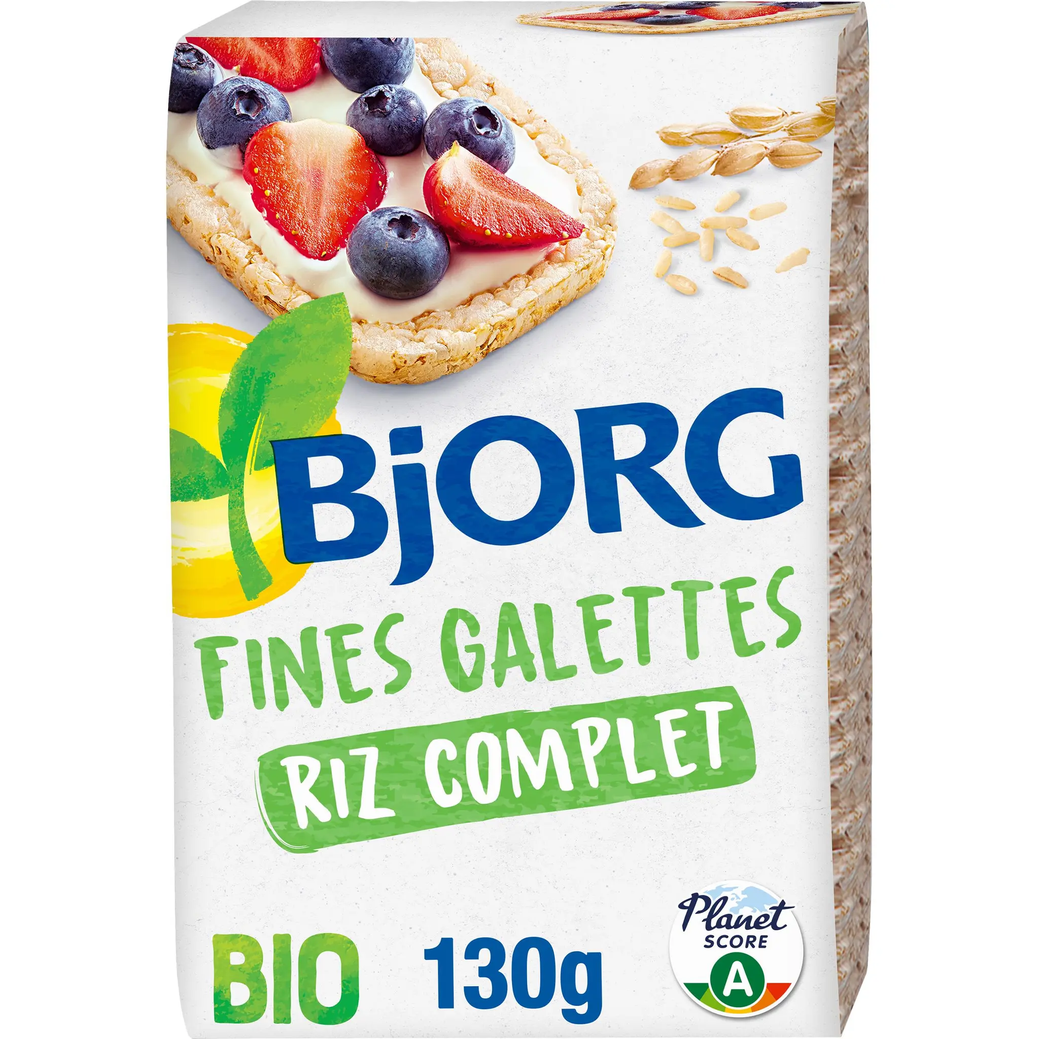BJORG Fines galettes de riz complet bio