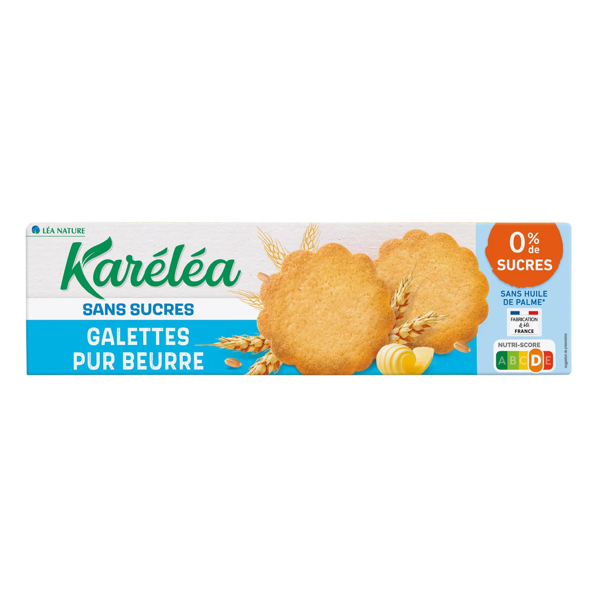 KARELEA Galettes pur beurre sel de Guérande sans sucres