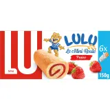 LU Mini roulés l'original gâteaux fourrés à la fraise sachets individuels