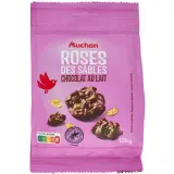 AUCHAN Roses des sables au chocolat au lait