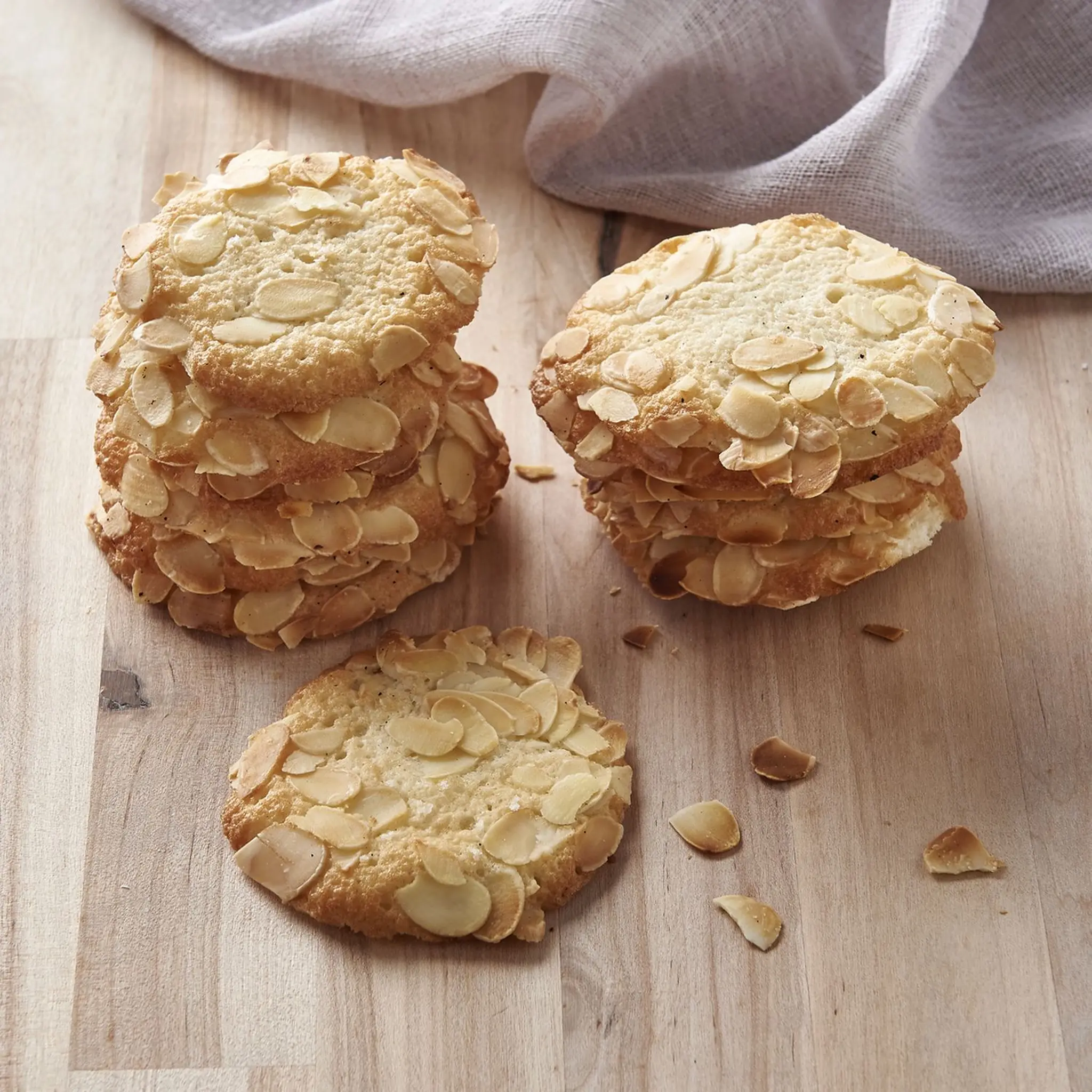 MON PÂTISSIER Tuiles aux amandes