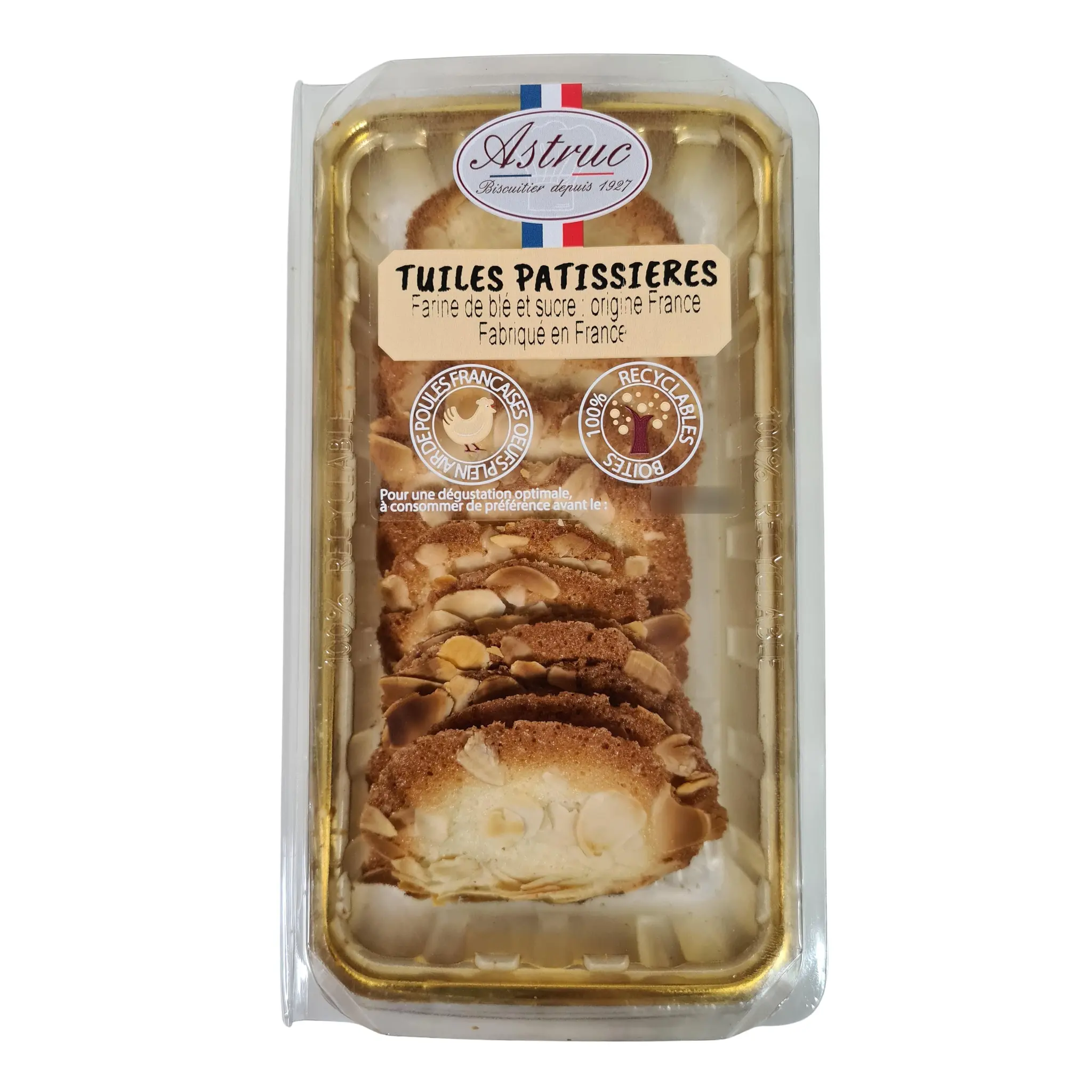 ASTRUC Tuiles aux amandes