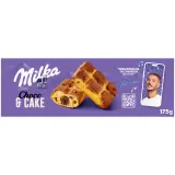MILKA Cake & choc gâteaux fourrés chocolat et pépites de chocolat sachets individuels