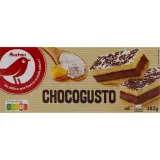 AUCHAN Chocogusto gâteaux génoise sachets individuels