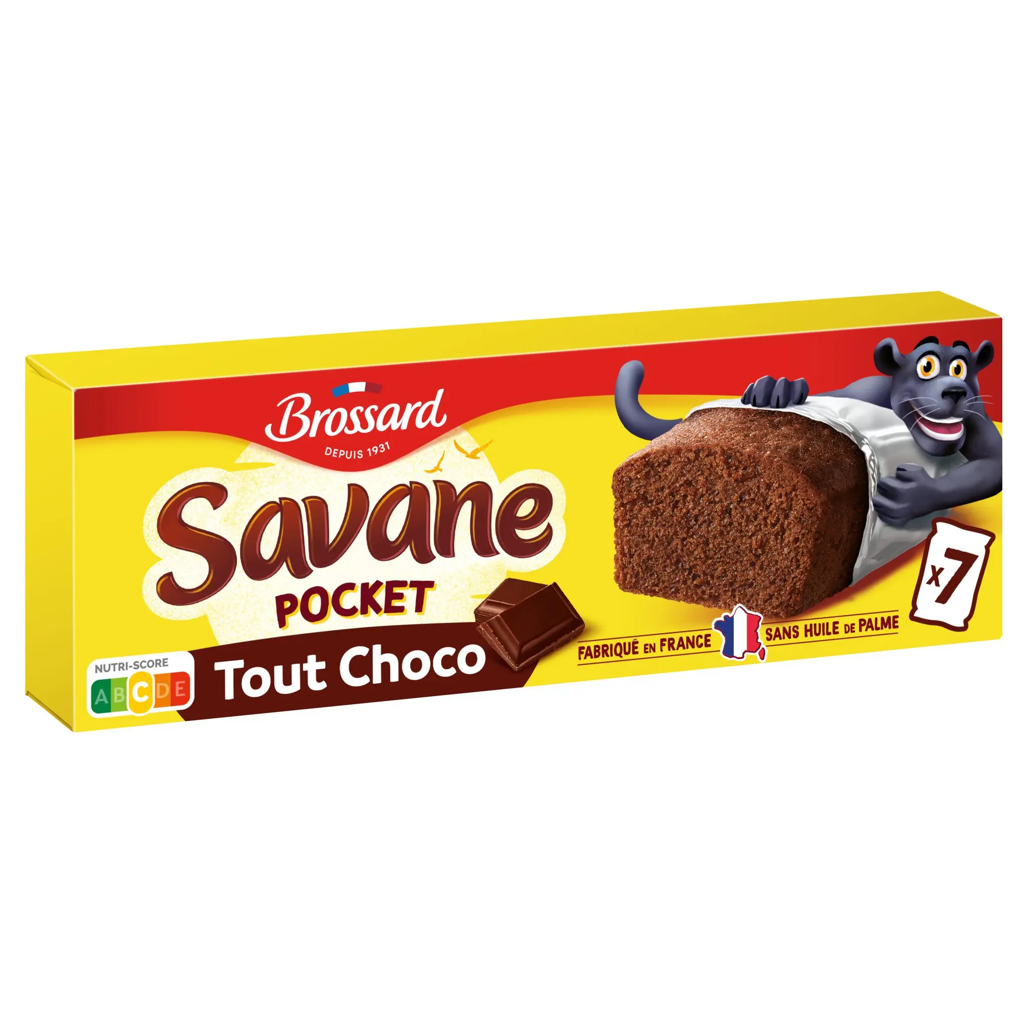 BROSSARD Savane Pocket gâteau moelleux tout chocolat