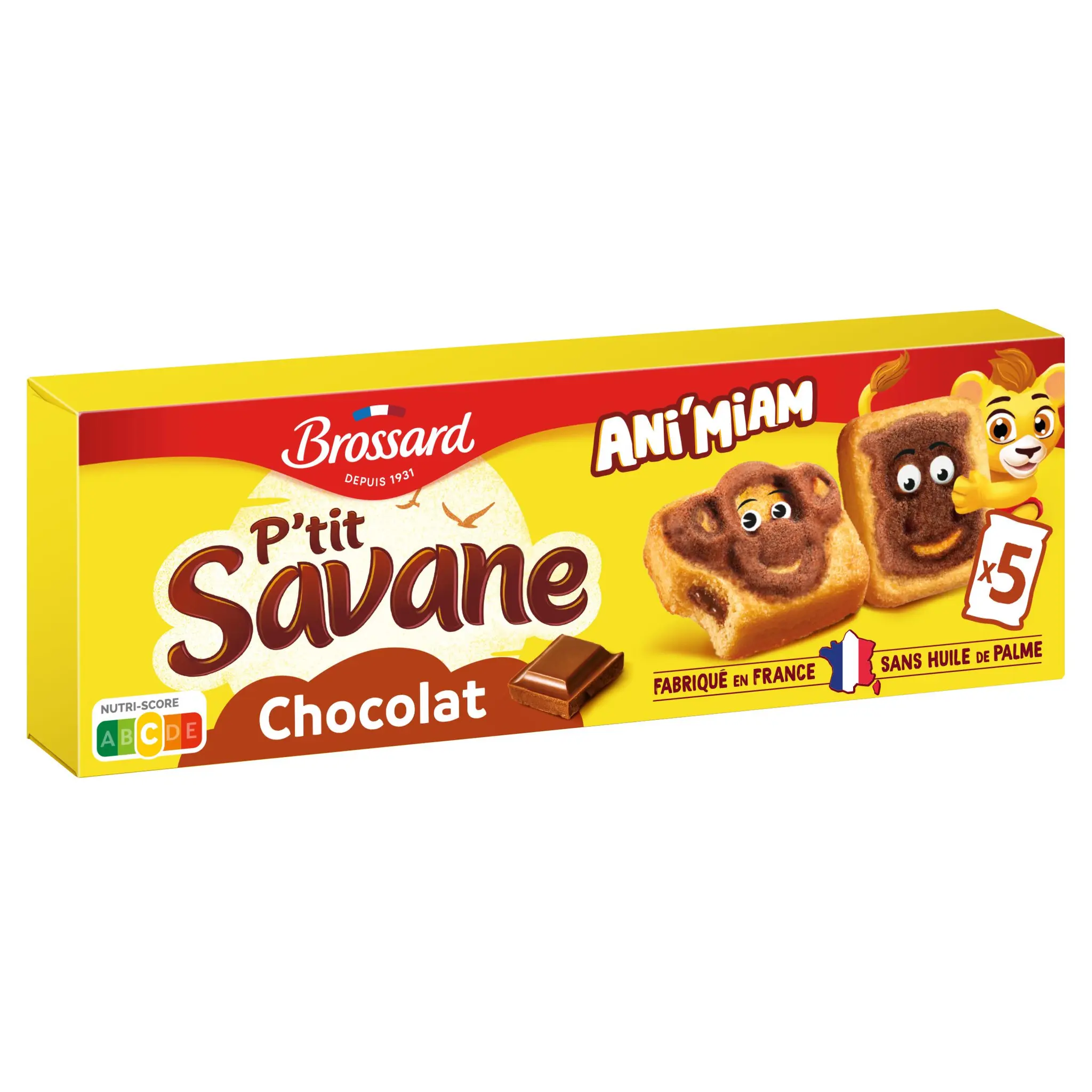SAVANE P'tit Savane Gâteaux chocolat sachets individuels