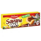 BROSSARD Savane gâteaux fourrés chocolat noisettes