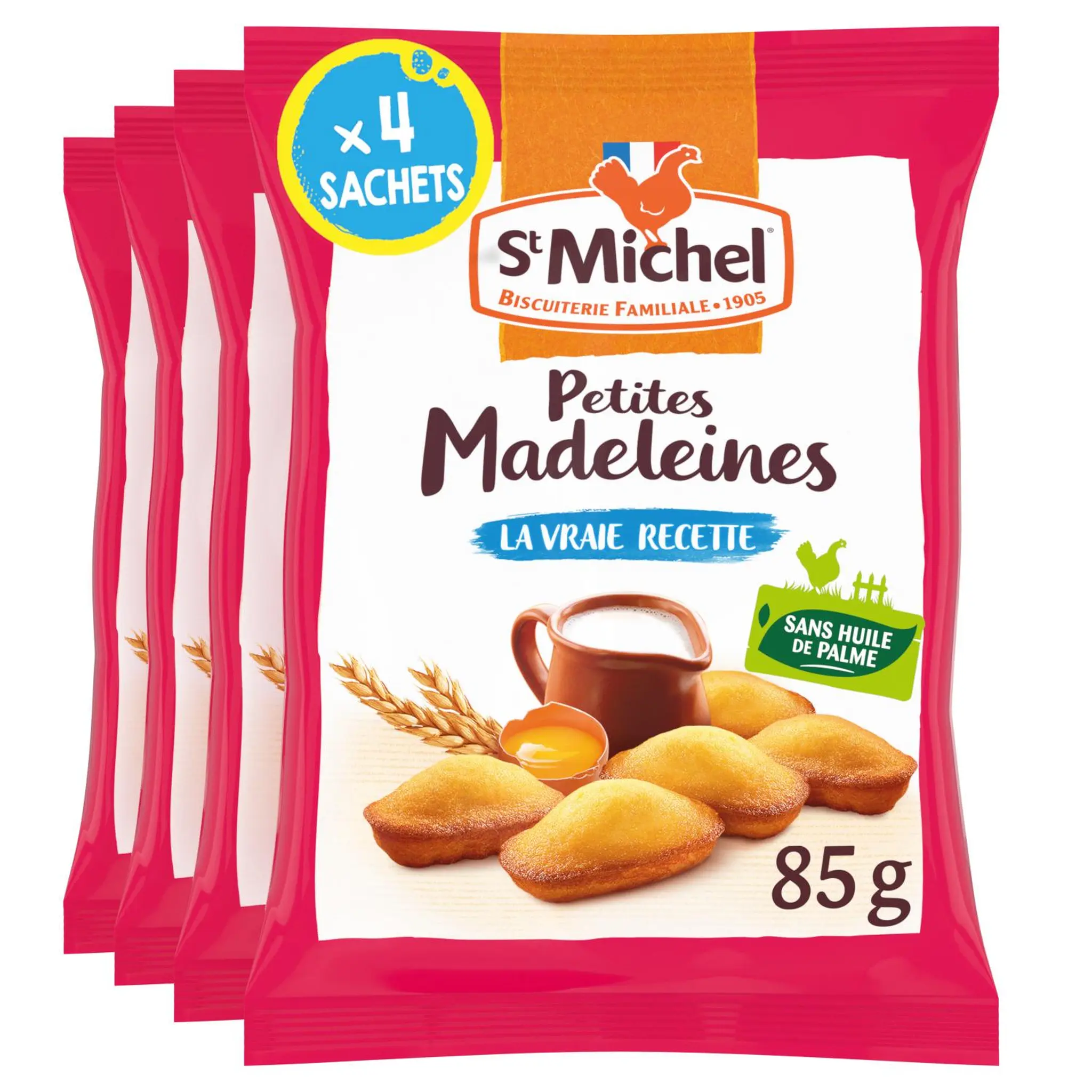 ST MICHEL Madeleines nature sachets fraîcheur