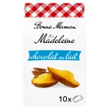 BONNE MAMAN Madeleines nappées de chocolat au lait sachets individuels