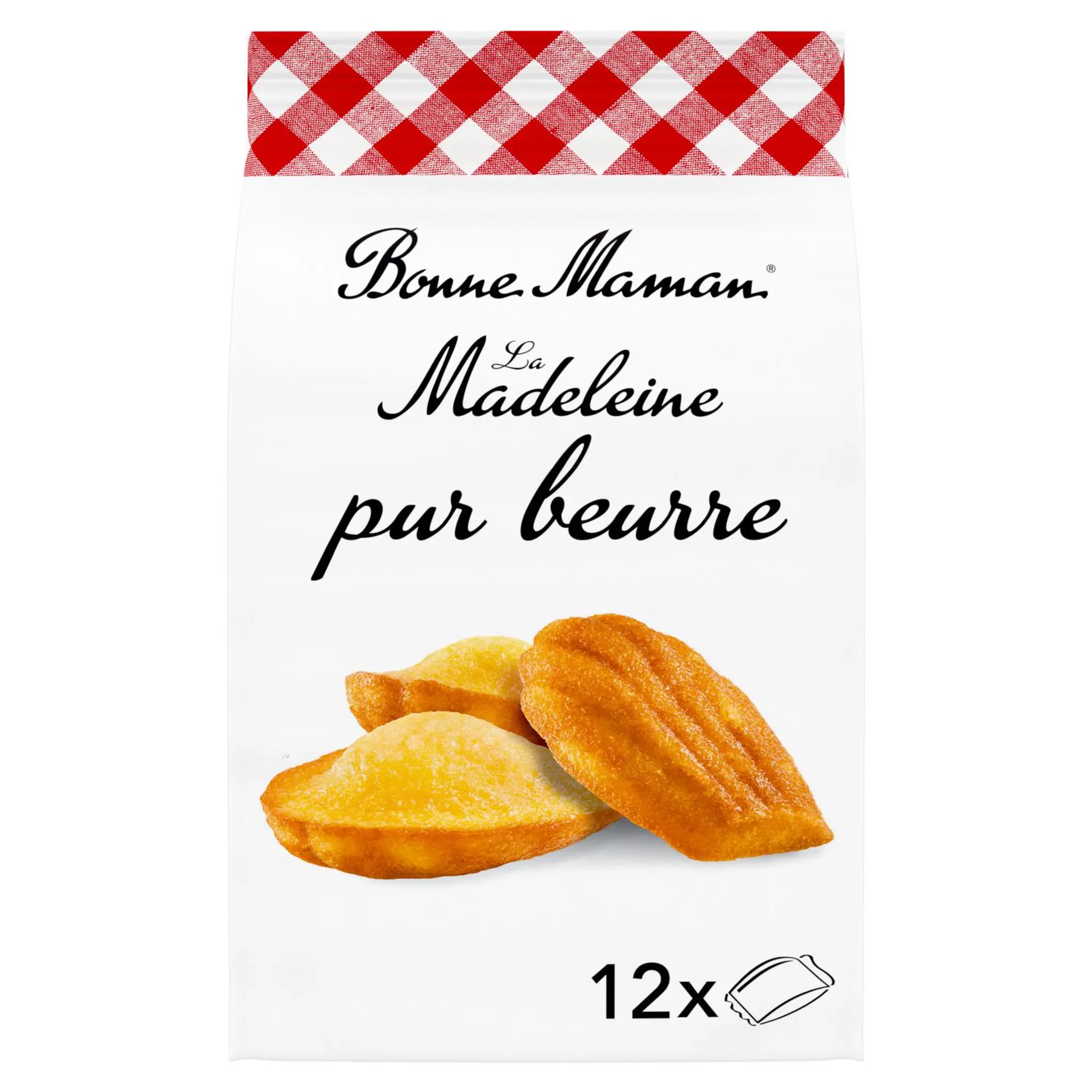 BONNE MAMAN Madeleines pur beurre sachets individuels