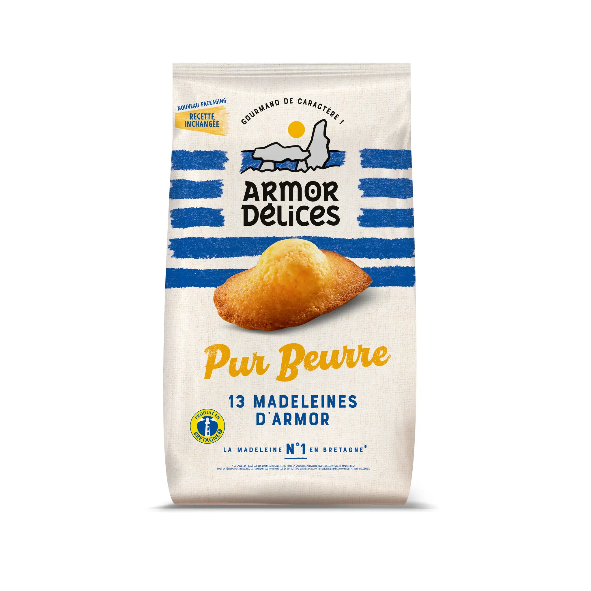 ARMOR DELICES La madeleine d'Armor pur beurre sachets individuels