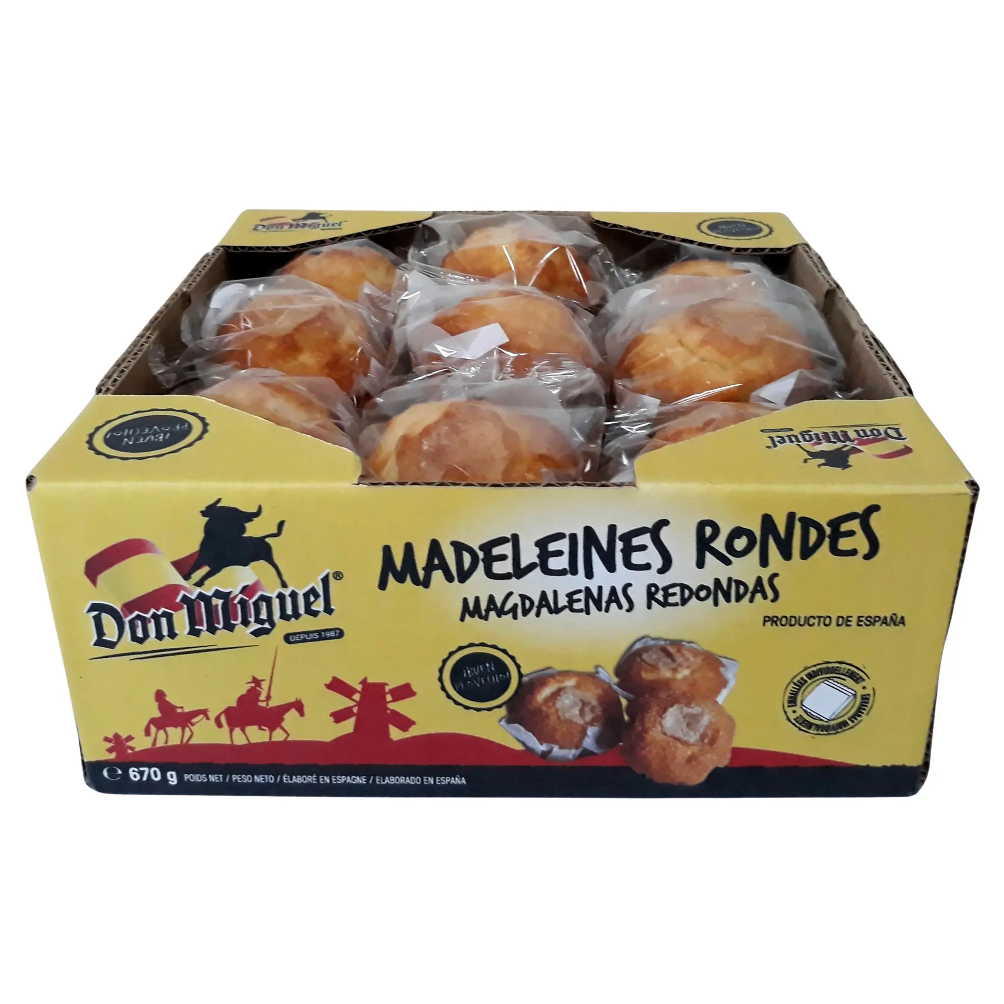 DON MIGUEL Madeleines rondes