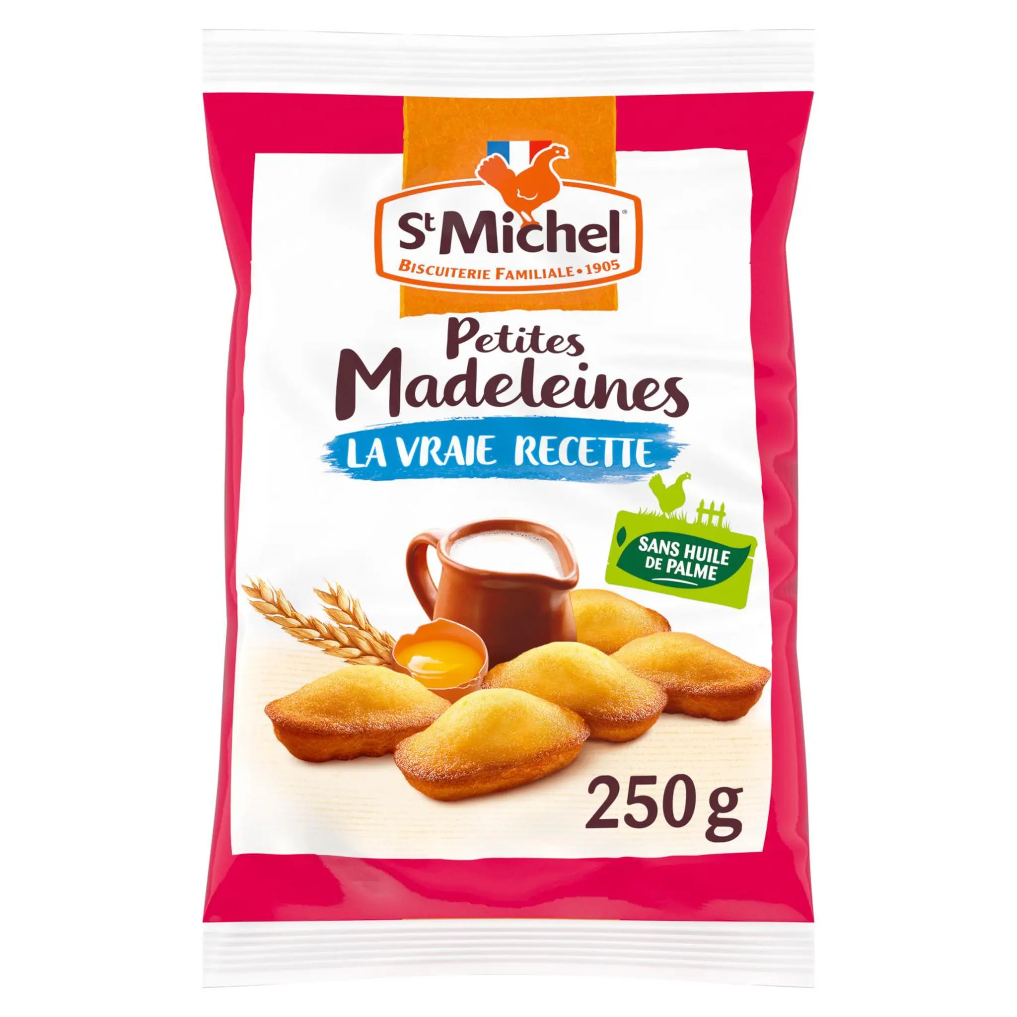ST MICHEL Petites Madeleines aux œufs