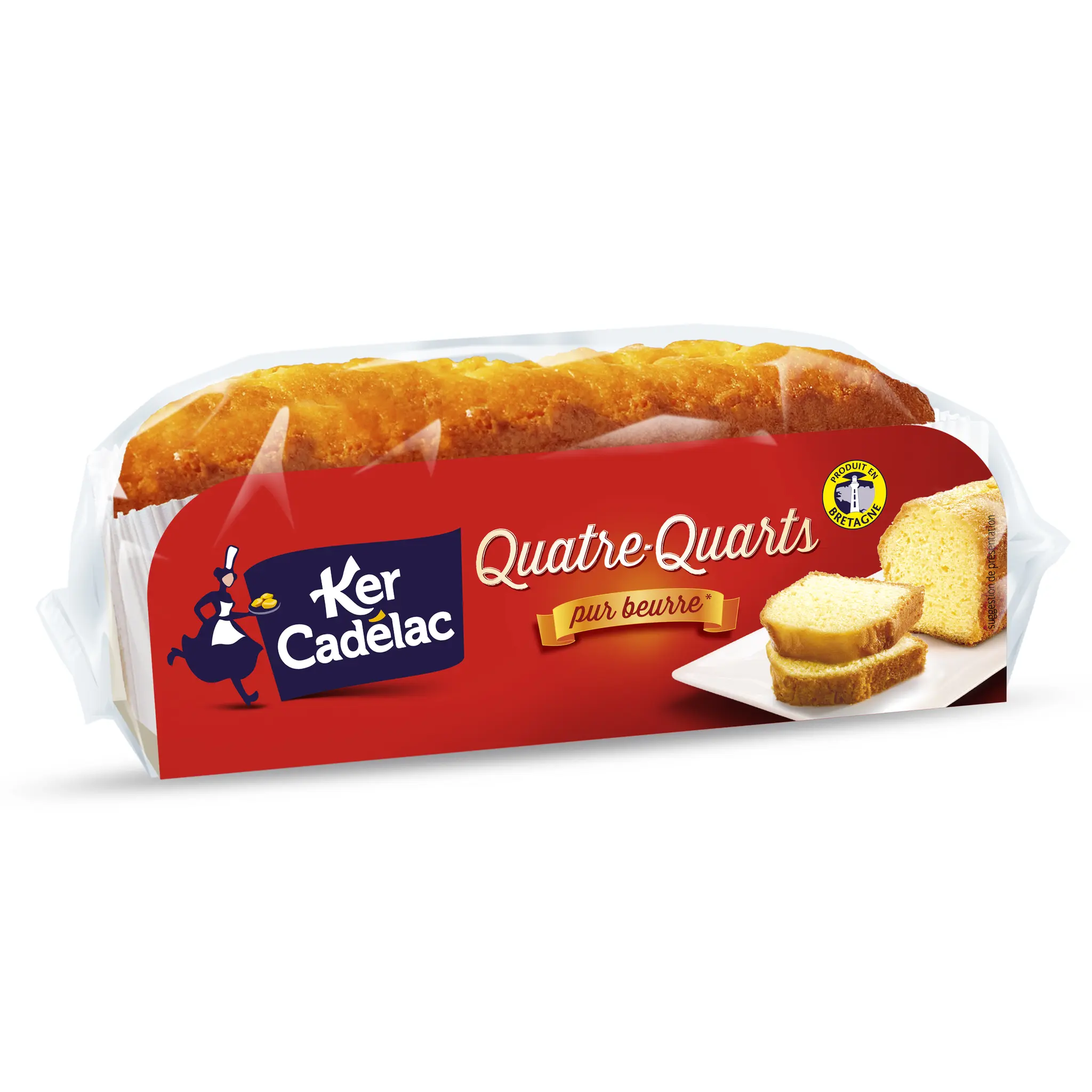 KER CADELAC Quatre-quarts pur beurre produit en Bretagne