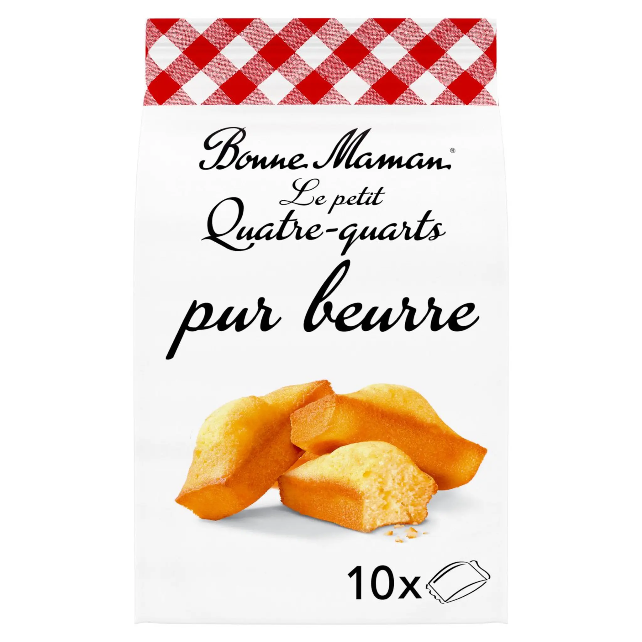 BONNE MAMAN Petits quatre-quarts pur beurre sachets individuels