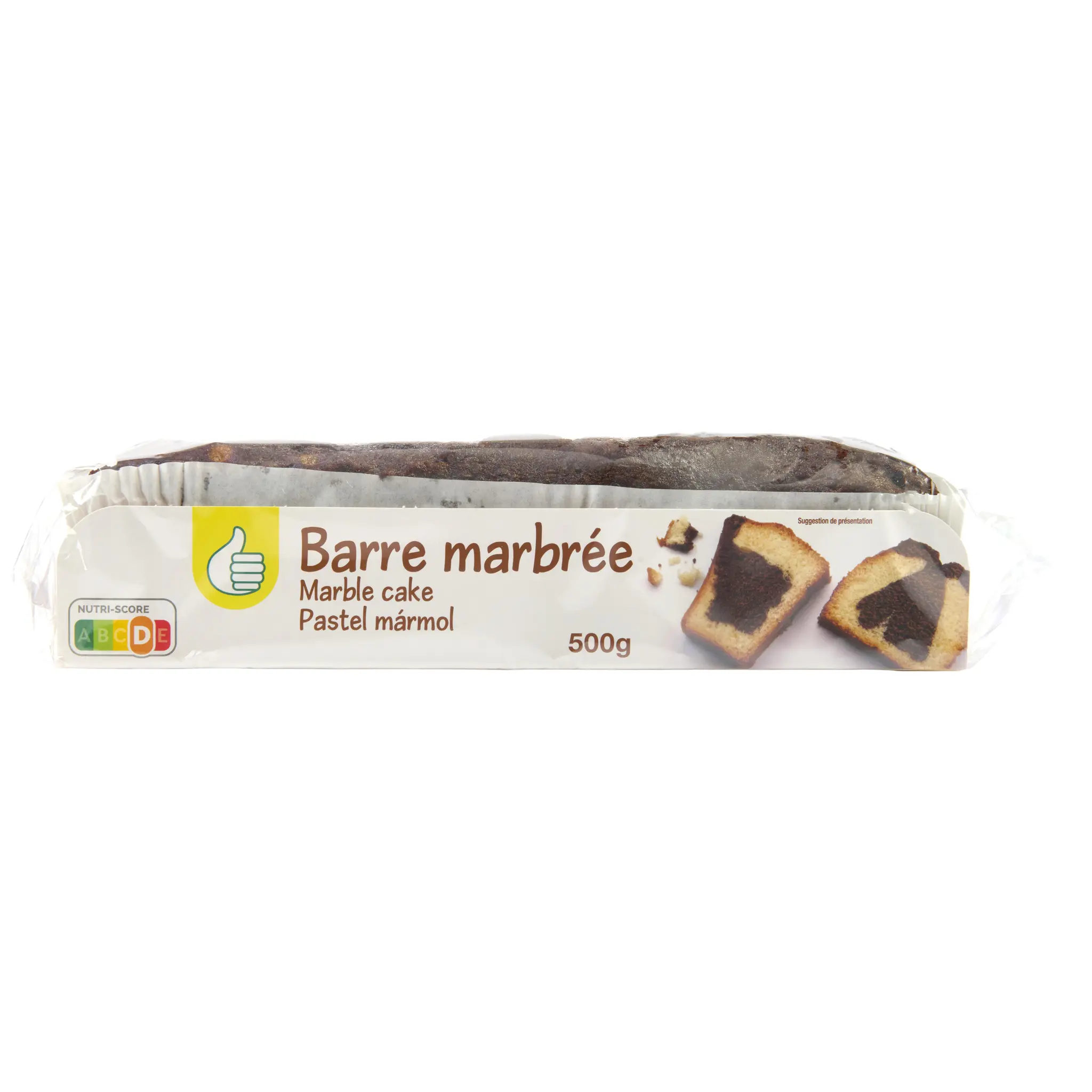 POUCE Gâteau marbré moelleux