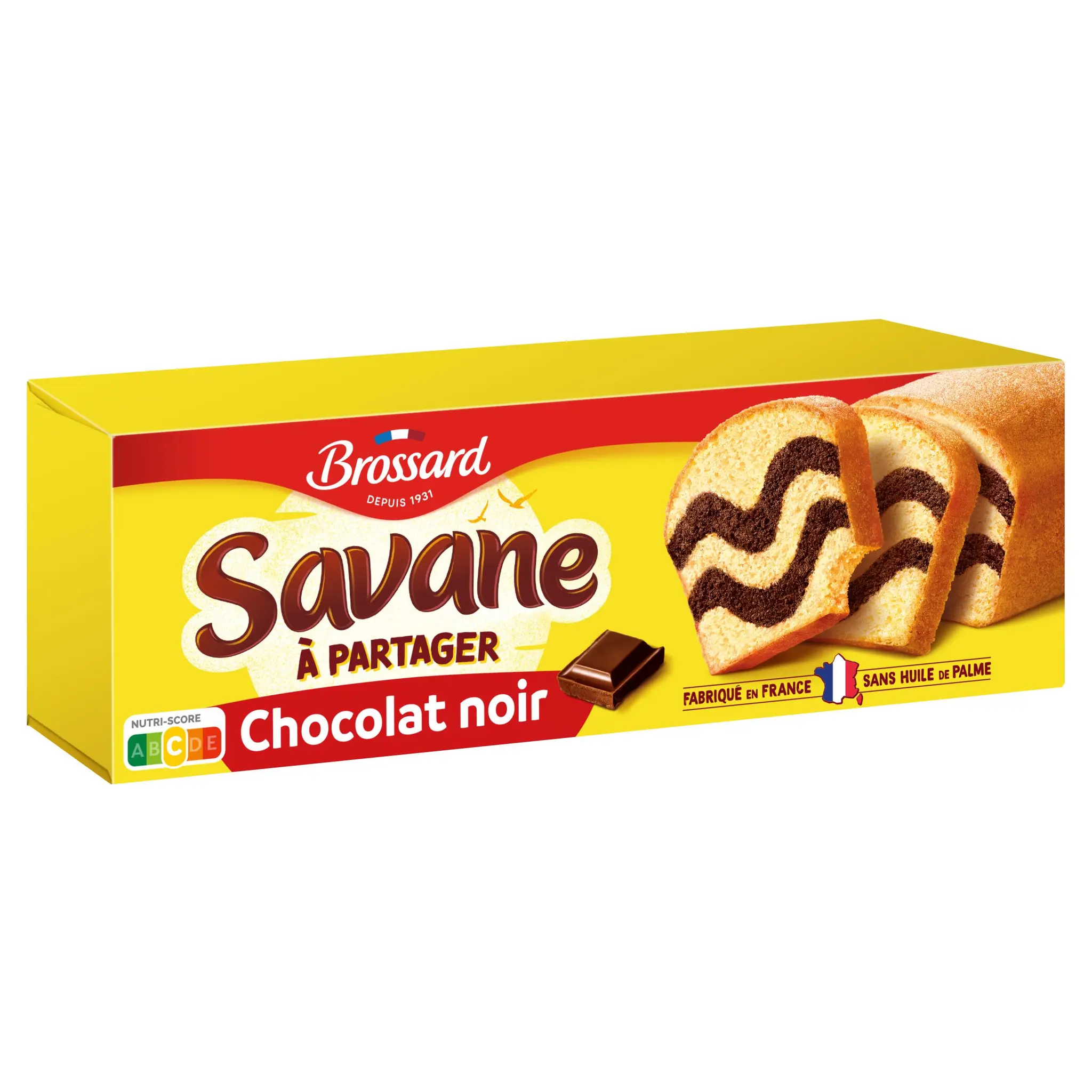 BROSSARD Savane Gâteau familial chocolat noir