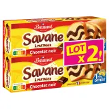 BROSSARD Gâteaux marbrés savane au chocolat noir