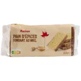 AUCHAN Pain d'épices fondant au miel
