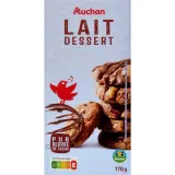 AUCHAN CULTIVONS LE BON Tablette de chocolat au lait pâtissier