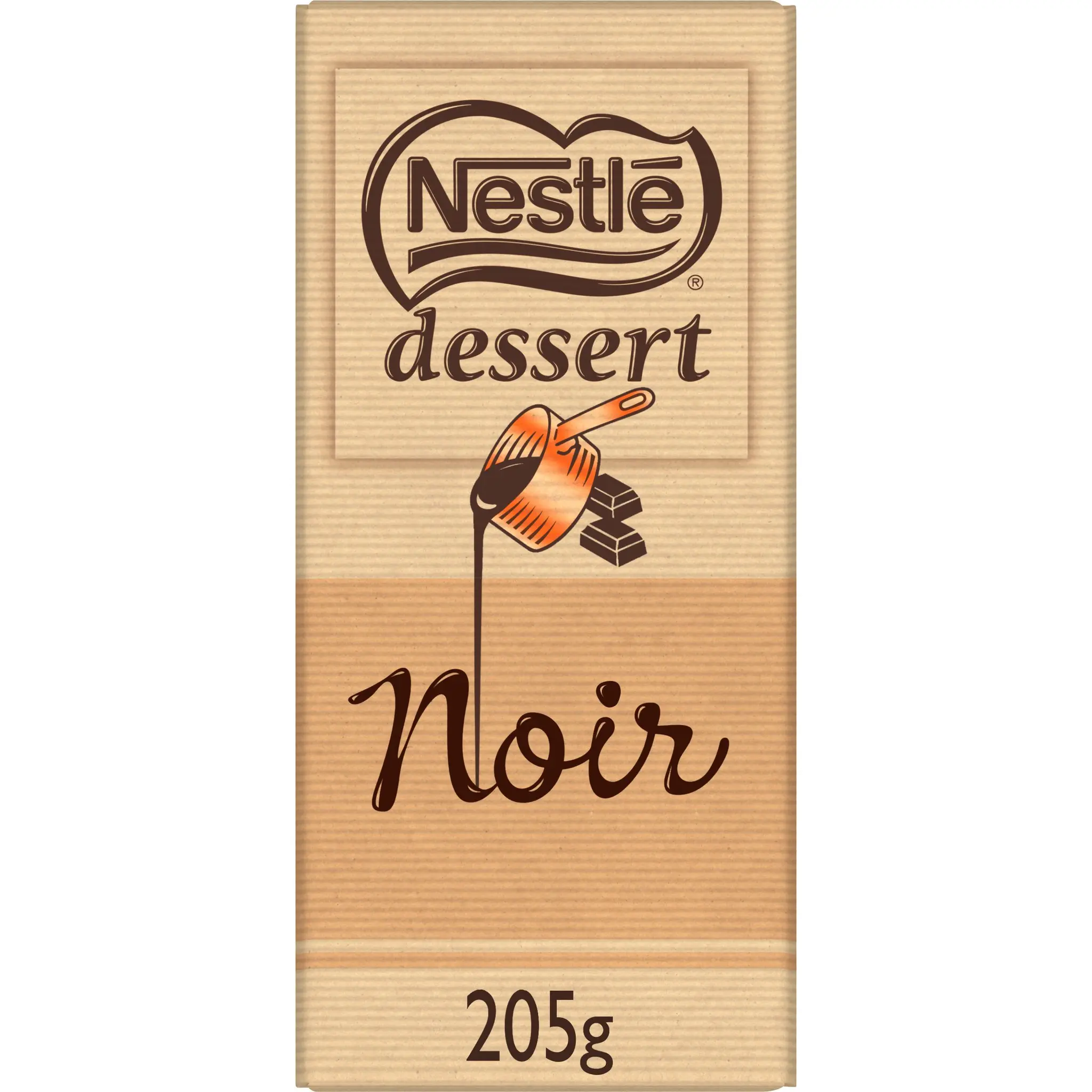 NESTLE DESSERT Tablette de chocolat noir pâtissier