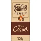 NESTLE DESSERT Tablette de chocolat noir corsé pâtissier