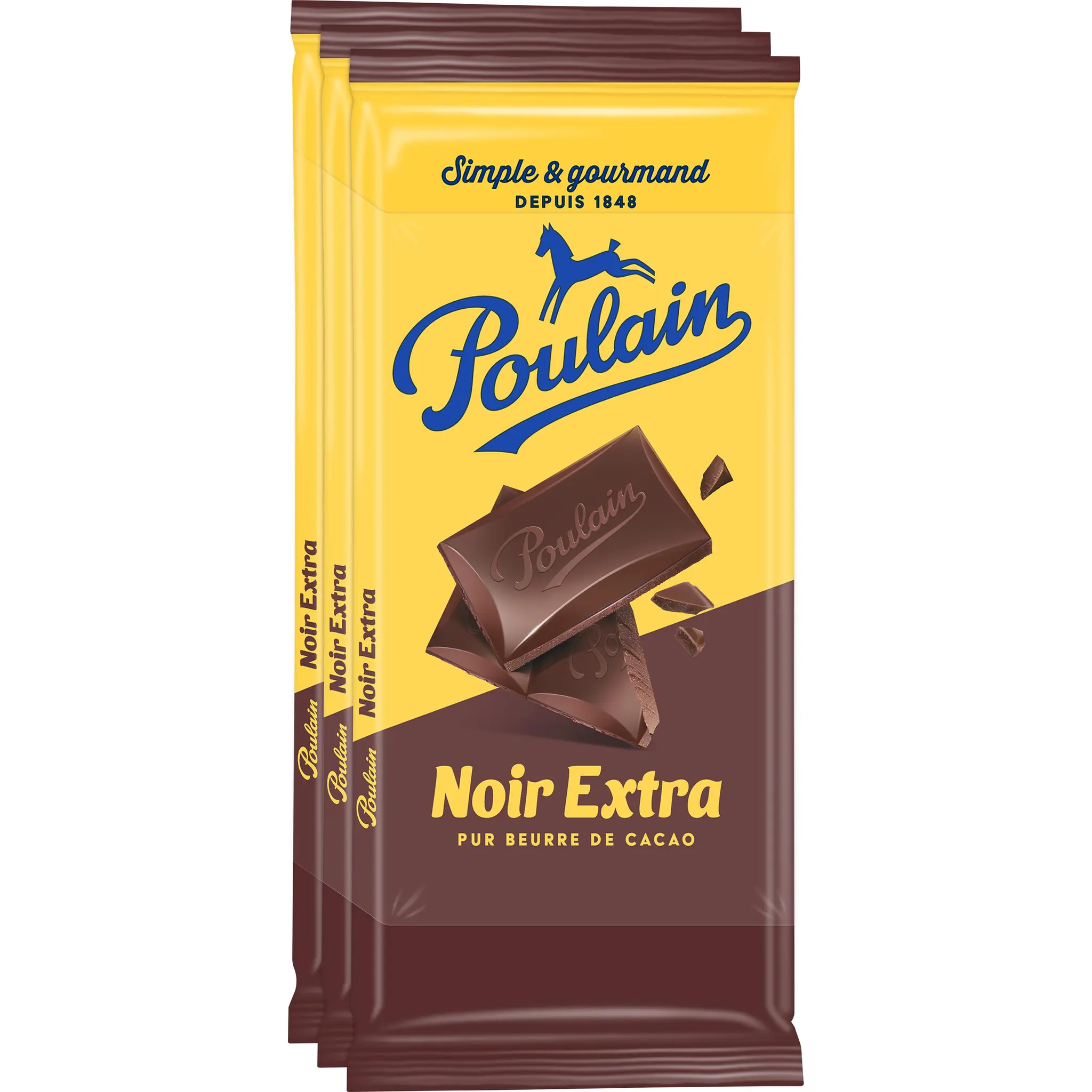 POULAIN Tablette de chocolat noir extra