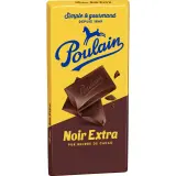 POULAIN Tablette de chocolat noir extra fabriquée en France