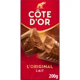 COTE D'OR L'Original tablette de chocolat au lait en barres