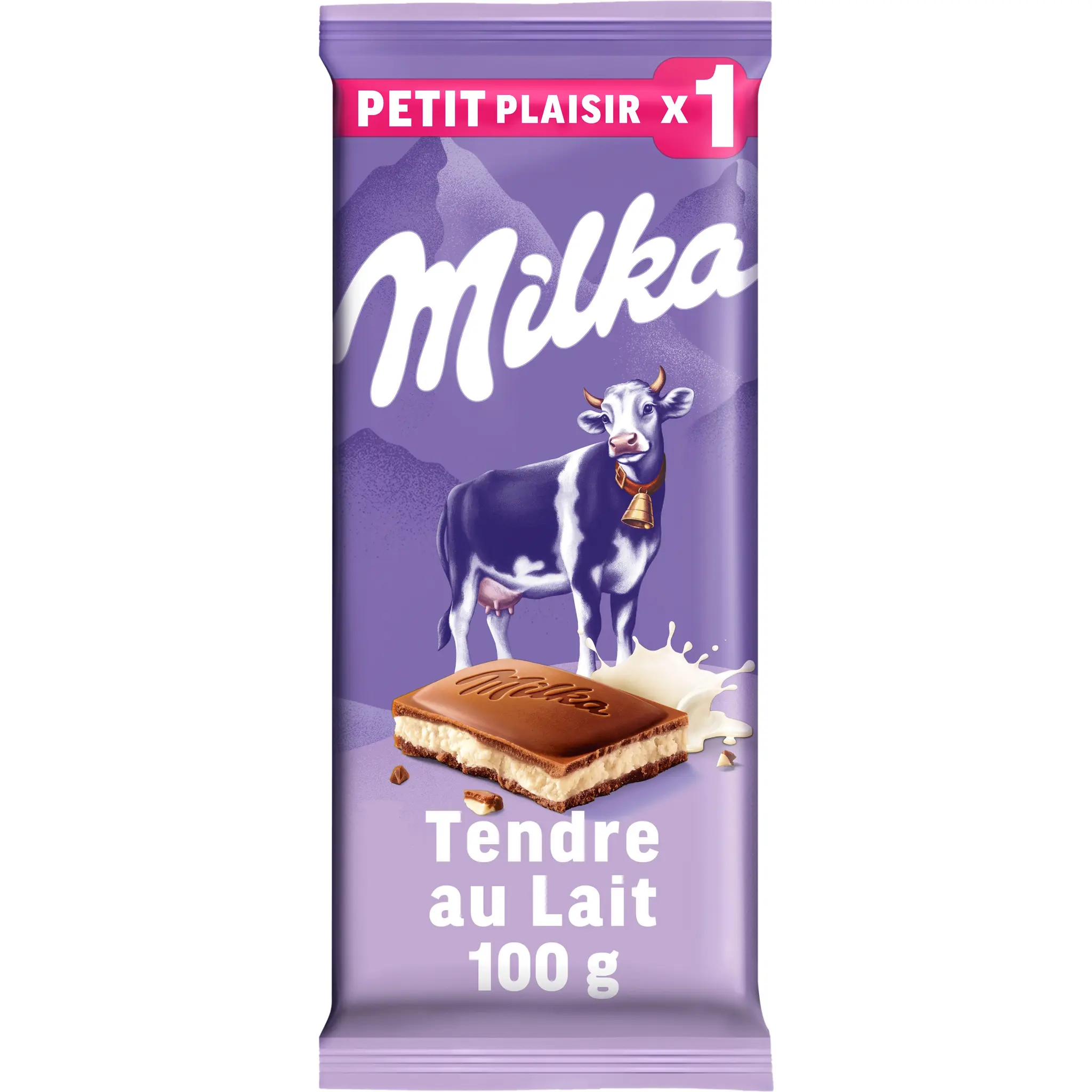 MILKA Tablette de chocolat tendre au lait