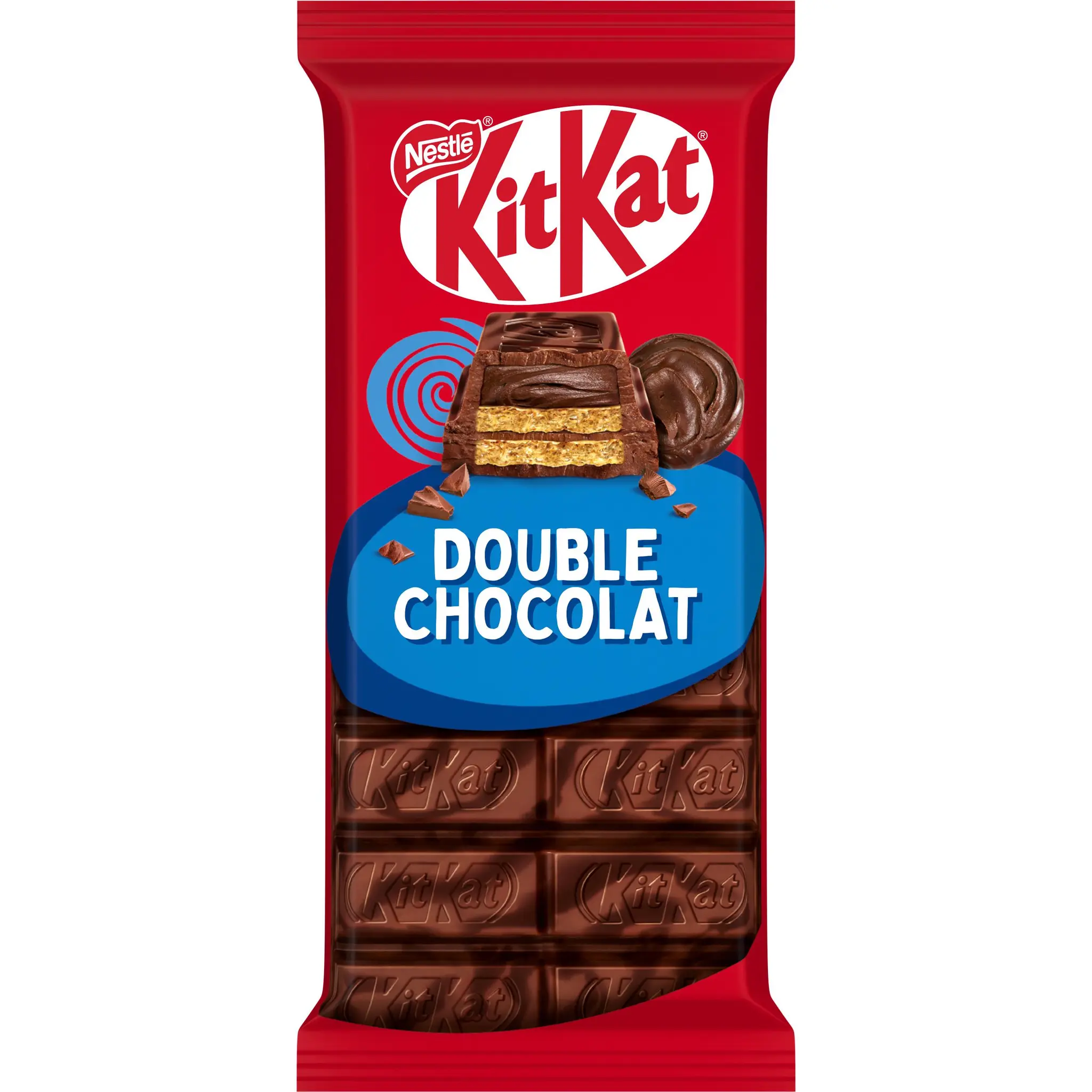 KITKAT Tablette double chocolat