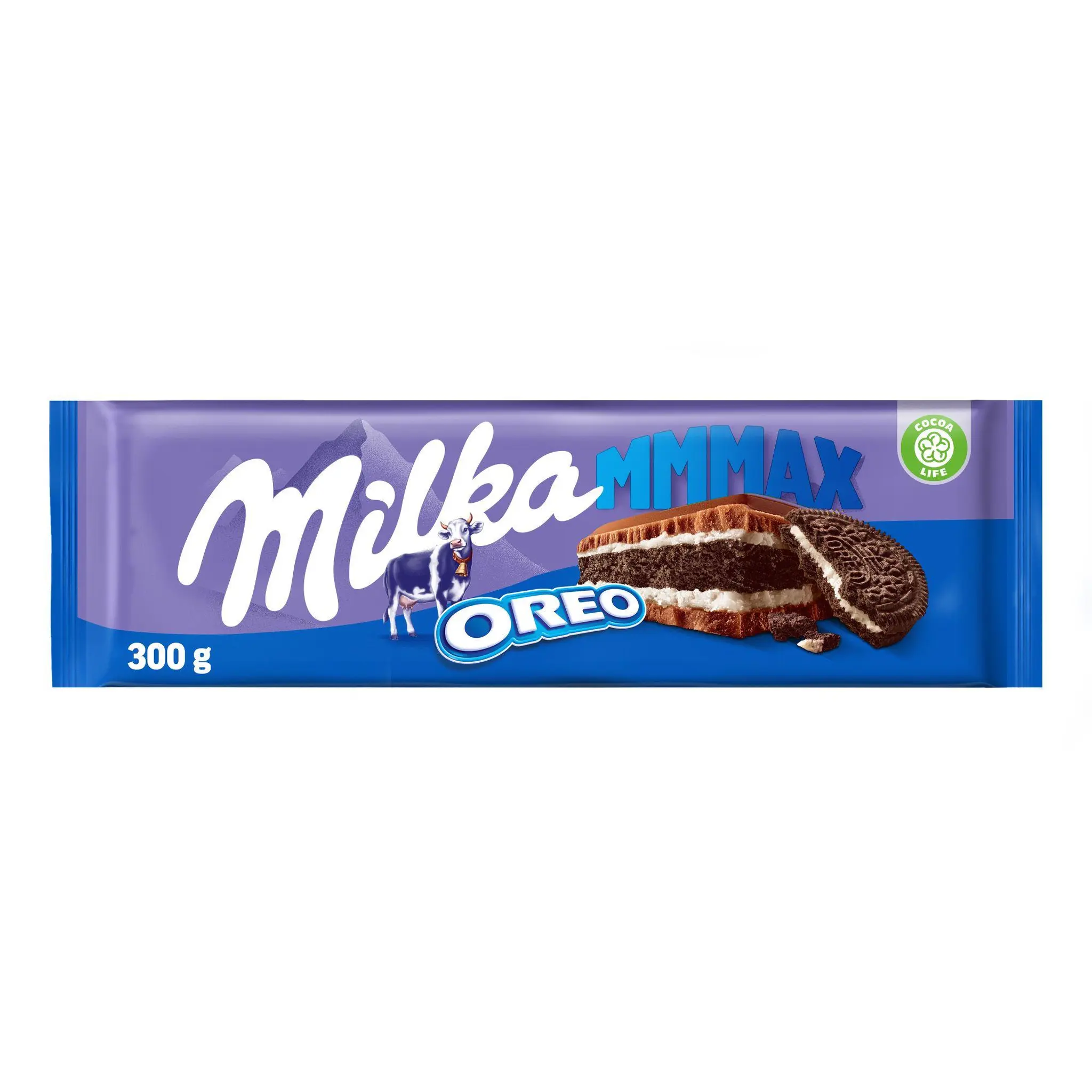 MILKA MMMAX tablette de chocolat au lait oréo
