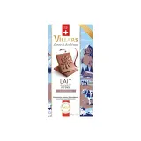 VILLARS Tablette de chocolat au lait cacaoté intense