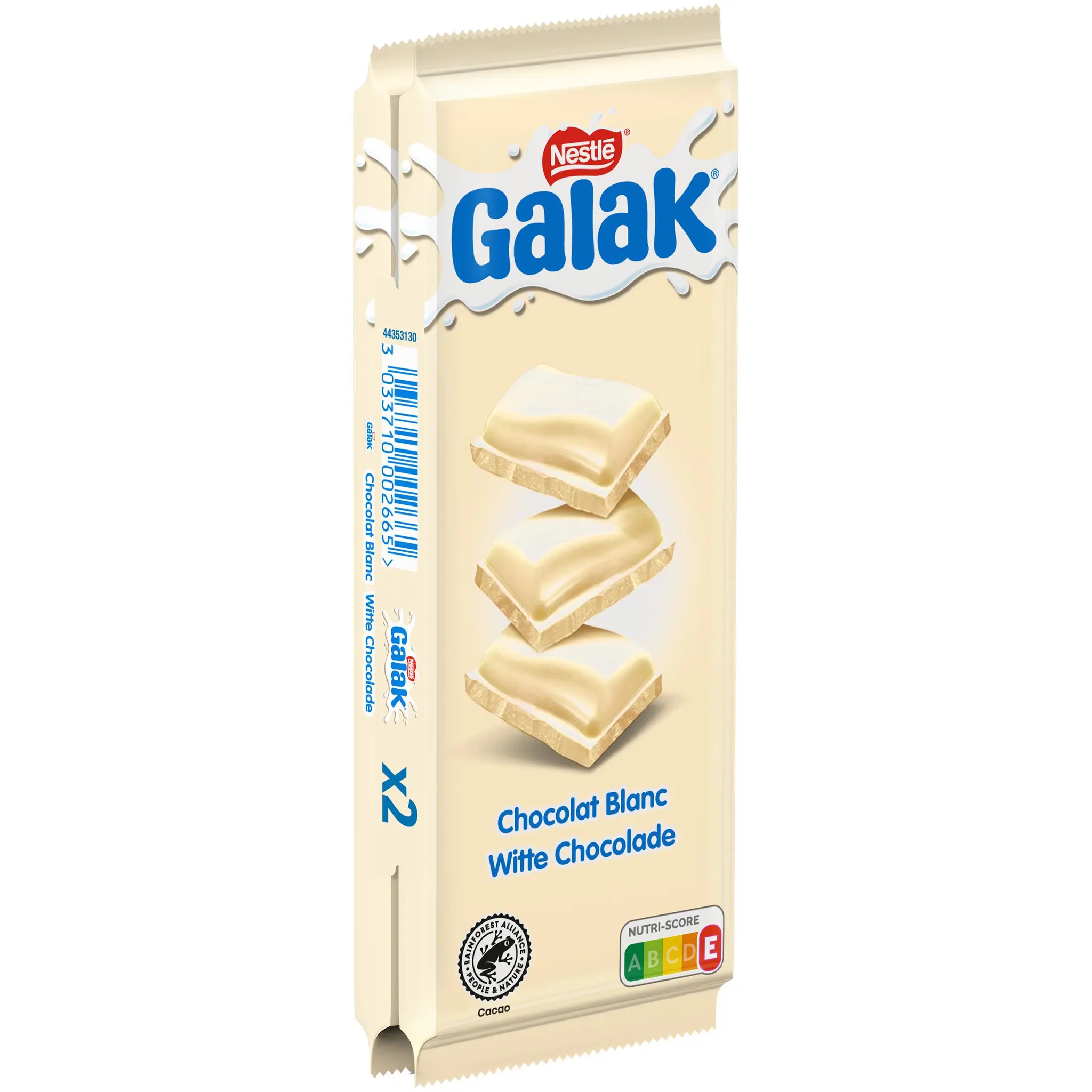 GALAK Tablette de chocolat blanc