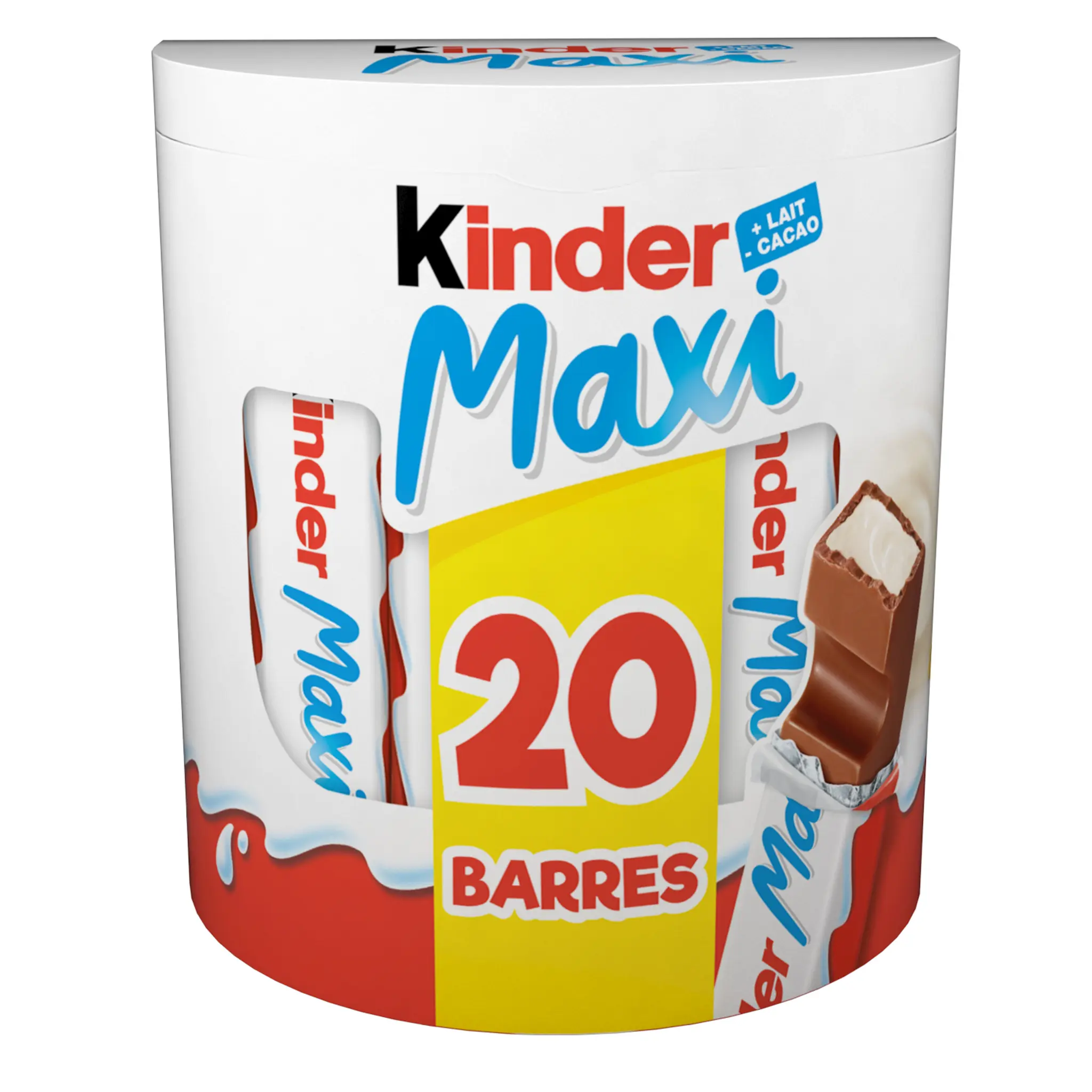 KINDER Maxi barres chocolatées