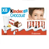 KINDER Barre chocolat au lait